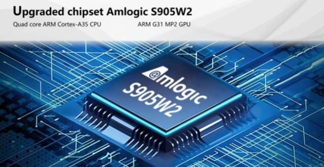 Сравнение процессоров Amlogic S505W2 и S905X3