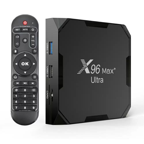 ТВ приставка X96 Max Plus Ultra 4/32 Гб + супер прошивка